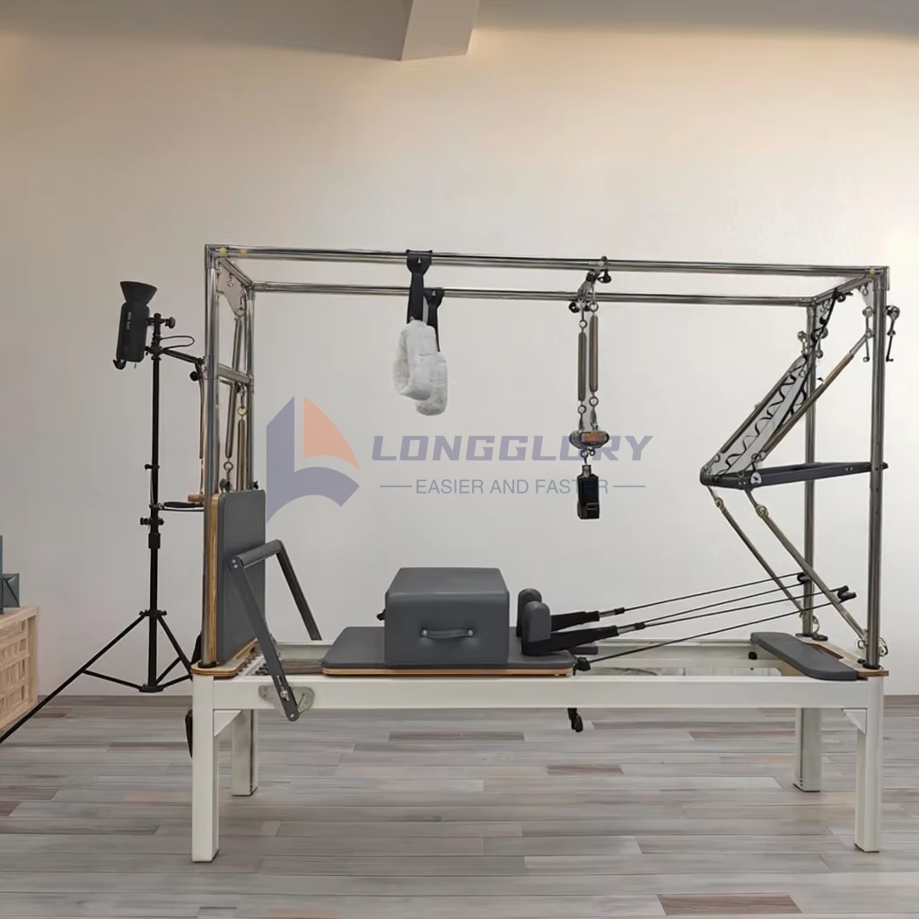 Αλουμινίου Pilates 3 σε 1 μεταρρυθμιστή Cadillac